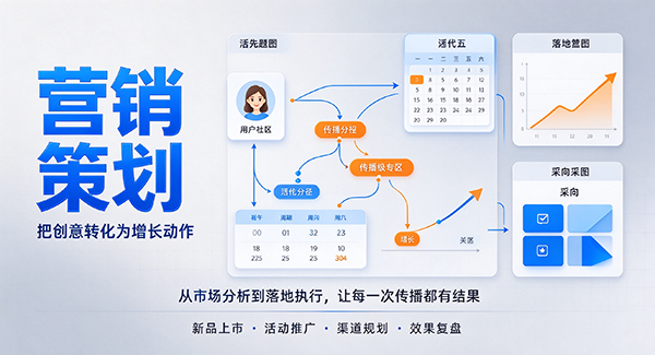 蕉城区营销策划